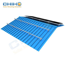 Aluminum solar panel mounting standing pitched metal tin roof solar mounting brackets